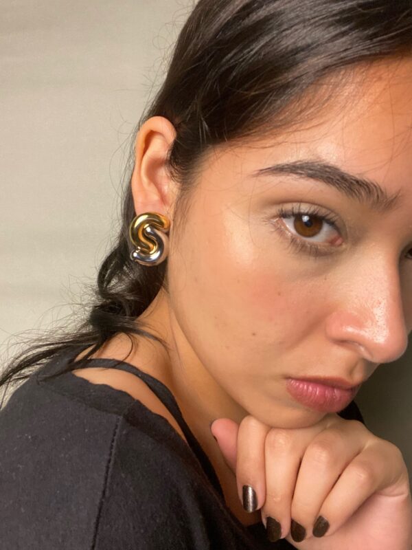 Aretes Danza Metalica