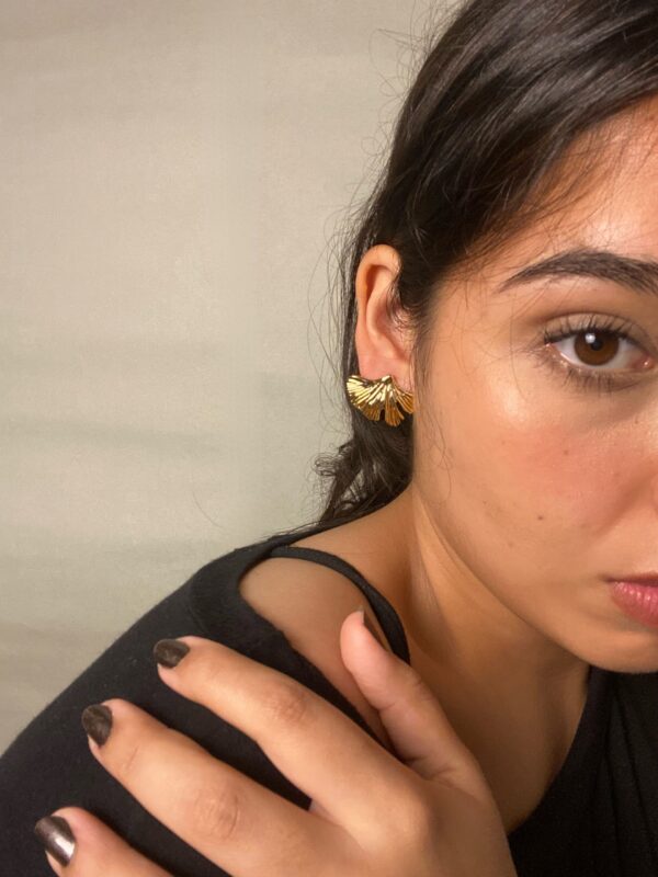 Aretes Abanico