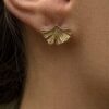 Aretes Abanico