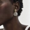 Aretes Olas de Plata