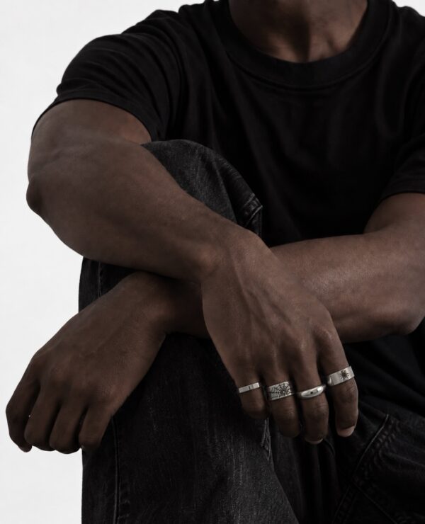 Set de anillos Spider